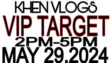 VIP TARGET 2PM.